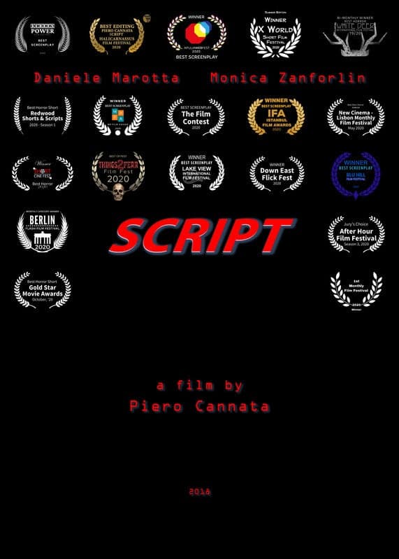 Script - Italian Drama Short film - English - Drama - Shortfilm