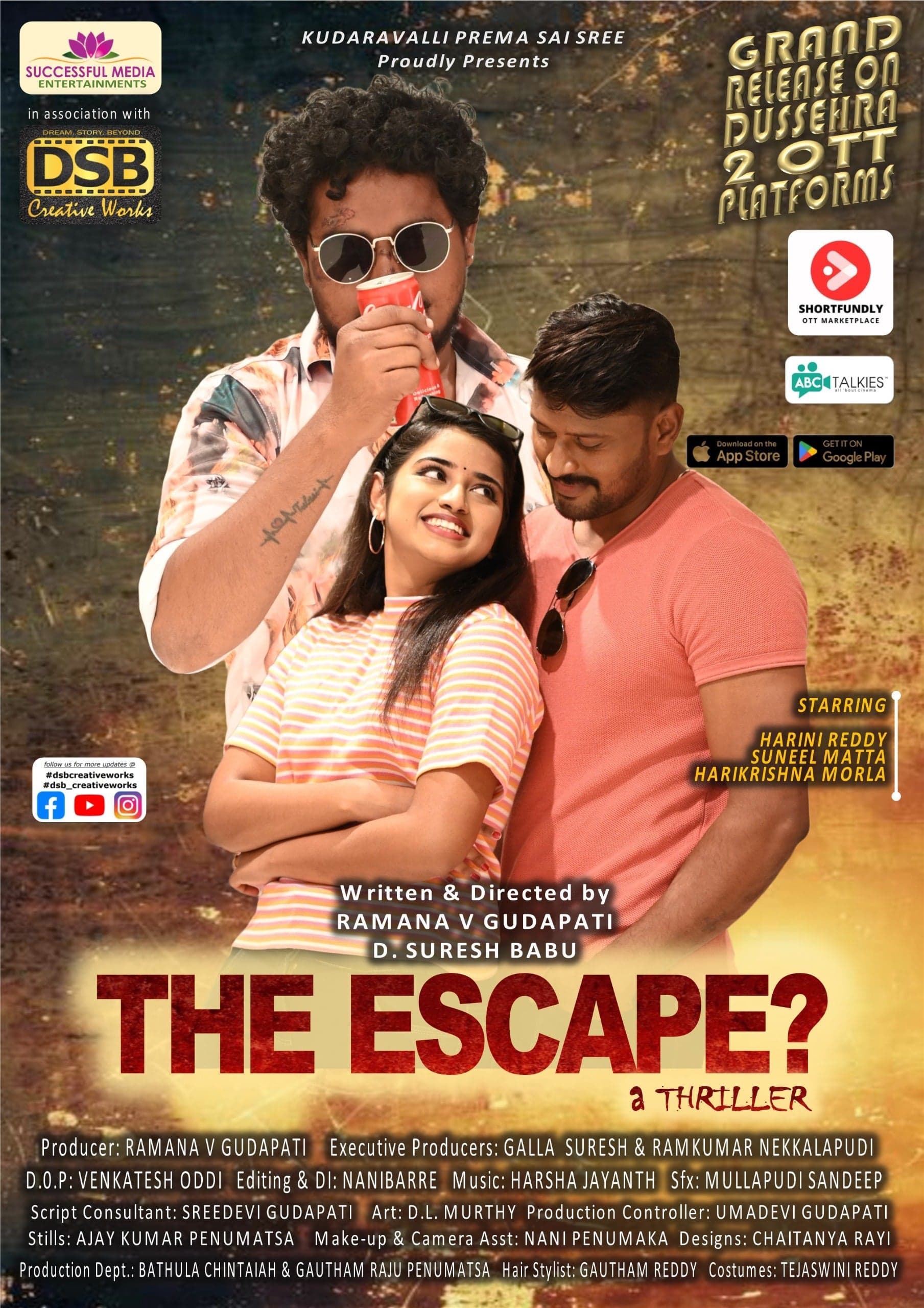 The Escape - Thriller - Telugu - Shortfilm