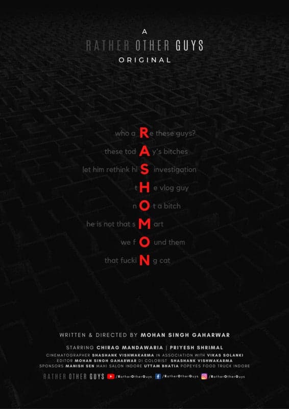 Rashomon- Hindi Thriller short film - Hindi - Suspense / Thriller - Movies