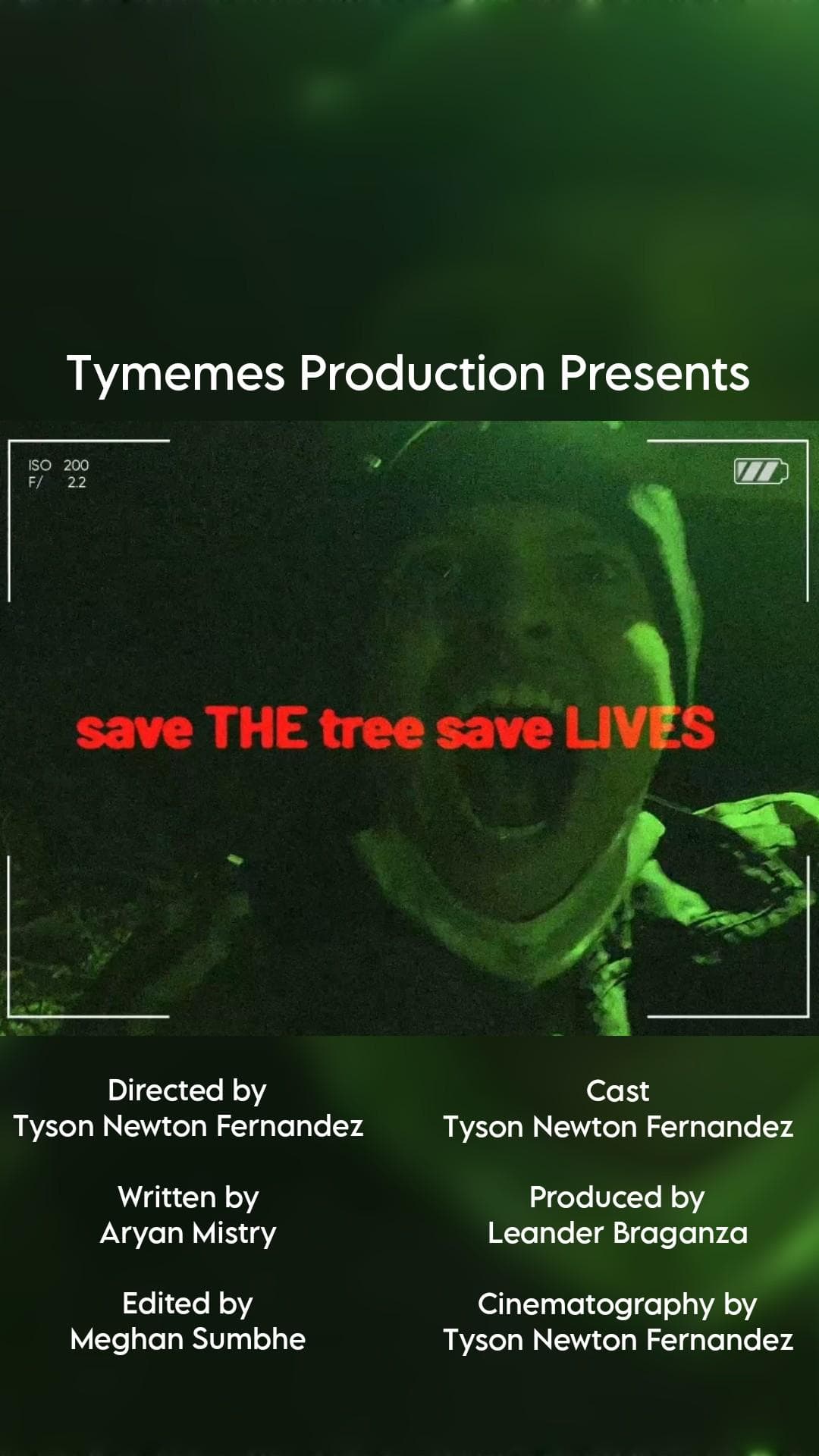 Save The Tree Save Lives - Horror, Thriller English Short Film - English - Horror - Shortfilm