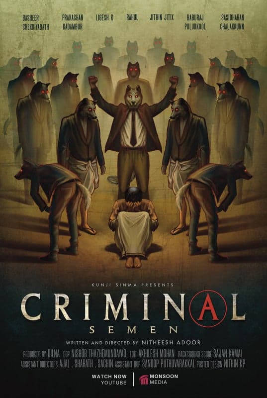 Criminal Semen - (18+) Malayalam & AI Dubbing in Tamil Suspense Short film - Malayalam - Suspense / Thriller - Shortfilm