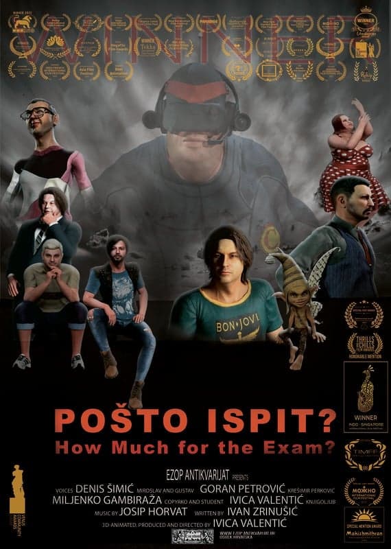 How much for the exam - Croatian Comedy Short Film - English - Comedy - Shortfilm